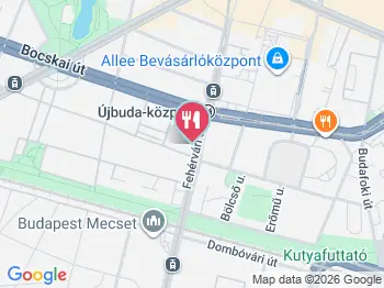 Bagel&dessert bar Budapest a térképen