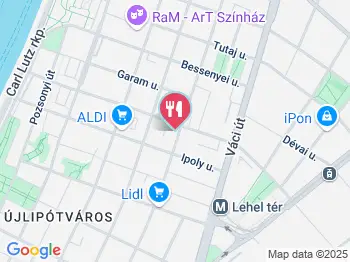 Bagel Műhely Budapest a térképen