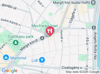 Bagett Mechwart Budapest a térképen