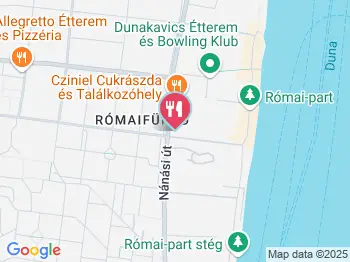 Bagetto Budapest a térképen