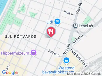 Bajazzo Cukrászda Budapest a térképen