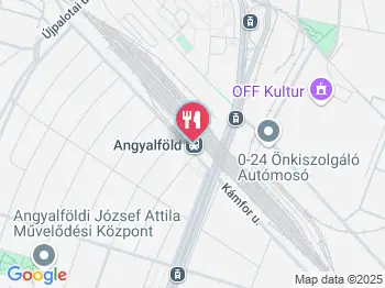 Bakterház Bisztró Budapest a térképen