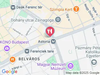 Bali Caffe Budapest a térképen