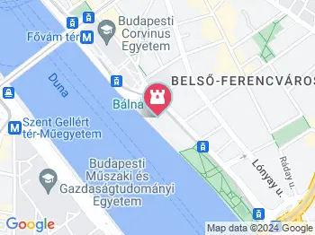 Bálna Budapest Budapest a térképen