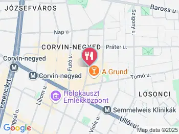 Bamba Marha Burger - Nagy Templom utca Budapest a térképen