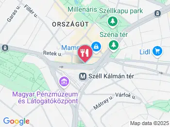 Bamba Marha Burger - Széll Kálmán tér Budapest a térképen