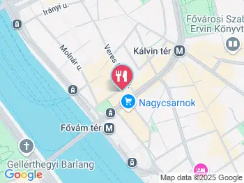 Bangkok Thai Étterem Budapest a térképen