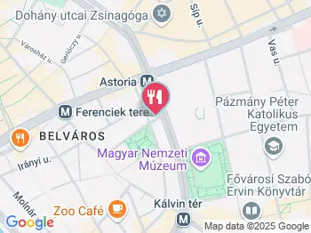 Banh Mi Bistro Budapest a térképen