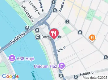 Bao Bar Budapest a térképen