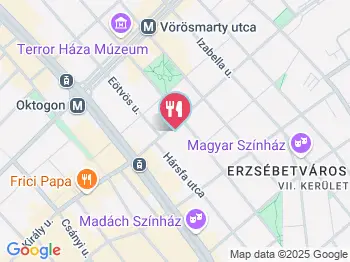 Bao Nam Pho Budapest a térképen