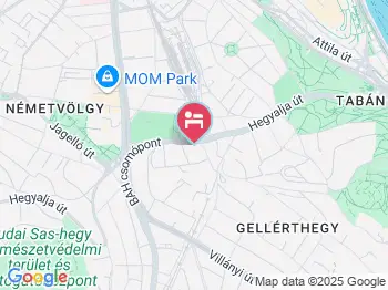 Bara Hotel Budapest a térképen