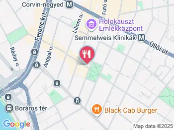 BARAKO Bisztró és Bár Budapest a térképen