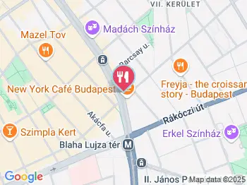 Baráti Kávézó Budapest a térképen