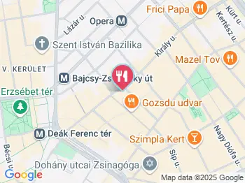 Barhes Budapest Budapest a térképen