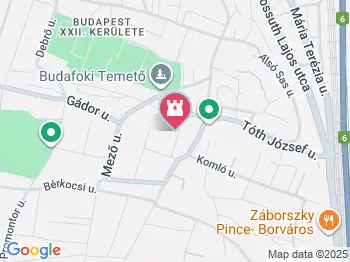 Barlanglakás Emlékkiállítás Budapest a térképen