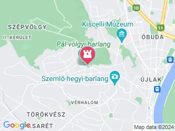 Barlangtúrák Budapest alatt Budapest a térképen