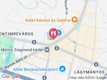 Barna Zebra Kézműves Pékség & Kávézó Budapest a térképen