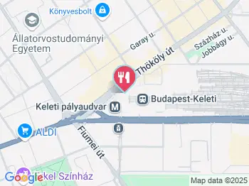 Baross Étterem & Kávéház Budapest a térképen