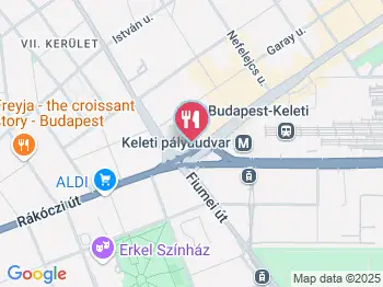 Baross Sport Bár Budapest a térképen