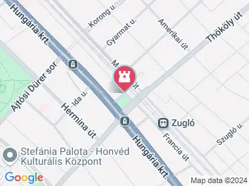 Báthory István Budapest a térképen