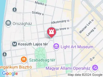 Batthyány-örökmécses Budapest a térképen