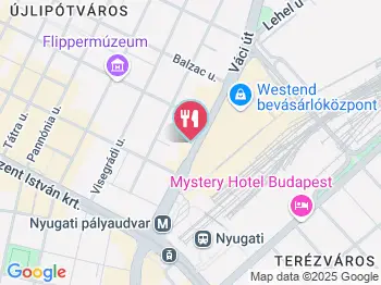 Bean Busters Budapest a térképen