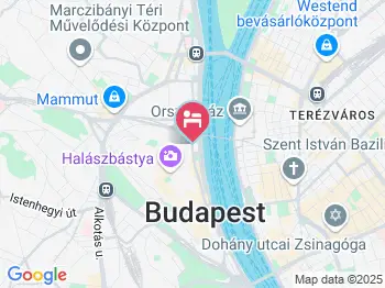 Beard Apartman Budapest a térképen