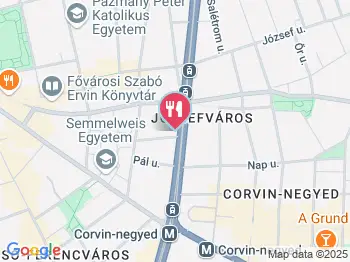 Bécsiszelet Vendéglő - József körút Budapest a térképen