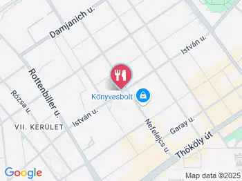 Bécsi Szelet Vendéglő (István utca) Budapest a térképen