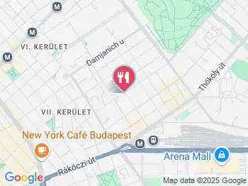 Bécsiszelet Étterem - István utca Budapest a térképen