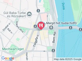 Bécsiszelet Vendéglő - Margit körút Budapest a térképen