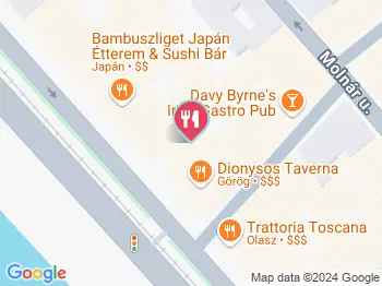 Beef & Bone Budapest a térképen