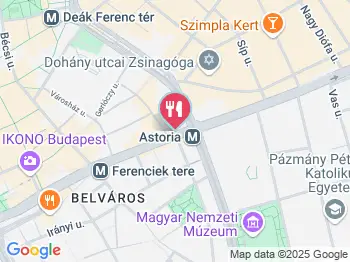 Beer Brothers Budapest a térképen