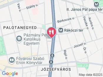 Beerstro14 Budapest a térképen