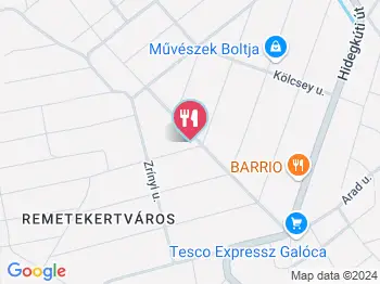 Békeidők Cukrászdája Budapest a térképen