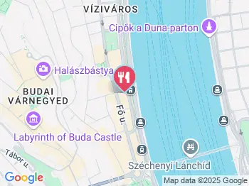 Belgian Brasserie Henri Budapest a térképen