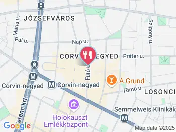 Bellozzo - Corvin Plaza Budapest a térképen