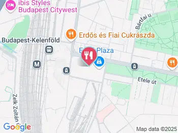 Belvárosi Disznótoros - Etele Plaza Budapest a térképen