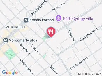 Ben The Goose Coffee & Bar Budapest a térképen