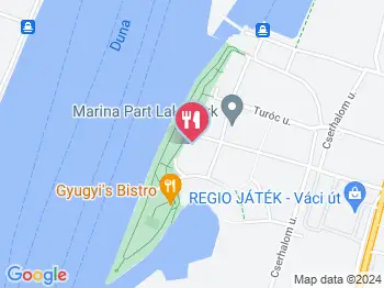 Benedict Budapest a térképen