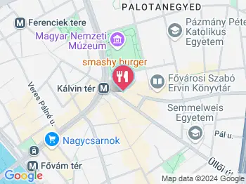 Benito Coffee Budapest a térképen