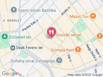 Beras Budapest a térképen