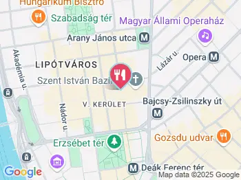 Bestia Budapest a térképen