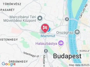 Bi&Bi Panzió Budapest a térképen