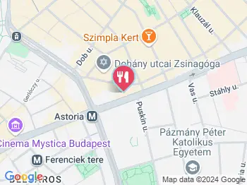 Biang Bisztró - Astoria Budapest a térképen
