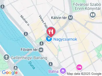 Biang Bisztró - Vámház körút Budapest a térképen
