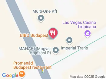 BIBO Budapest Budapest a térképen