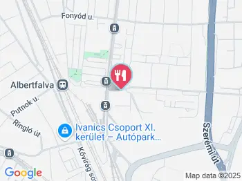 Big Daddy Burger Bár Budapest a térképen