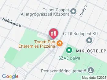 Big Gyros Taverna Budapest a térképen