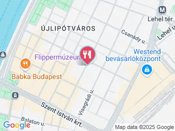 Bike Cafe Budapest a térképen